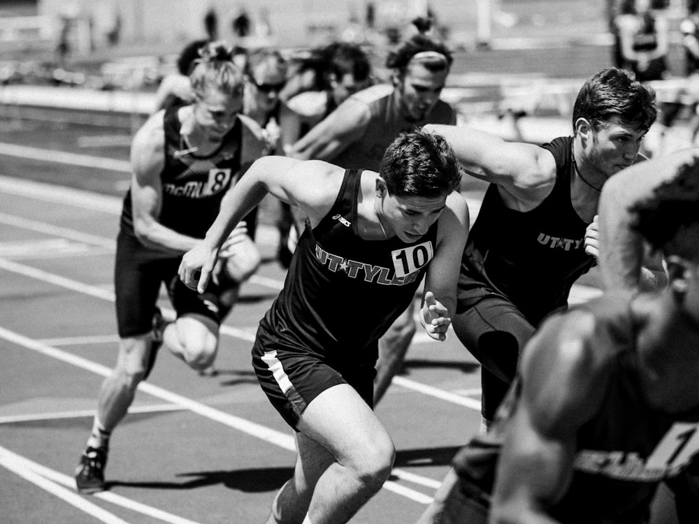 Athletes at maximum effort